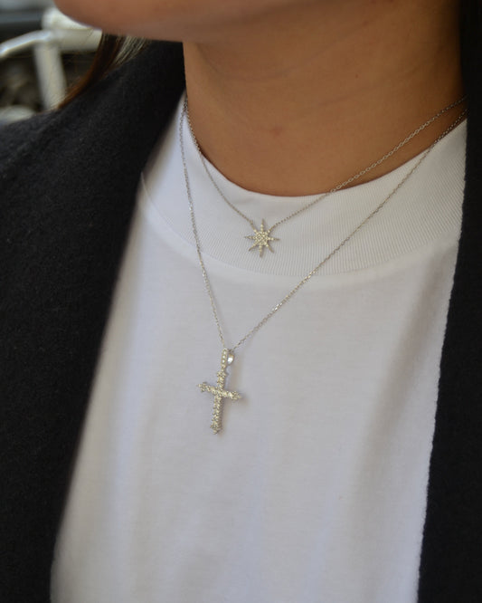 SIGNATURE 8 POINTED STELLINA NECKLACE